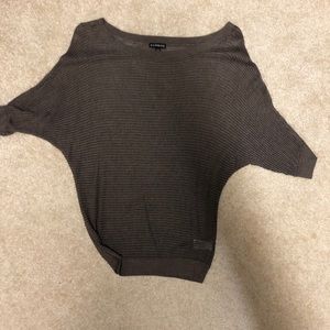 Brown breathable sweater!